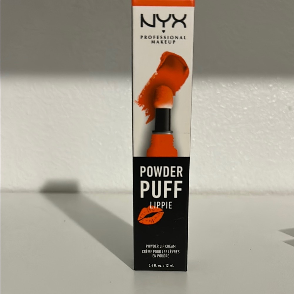 NYX Powder Puff Lippie in Vibrant Orange
